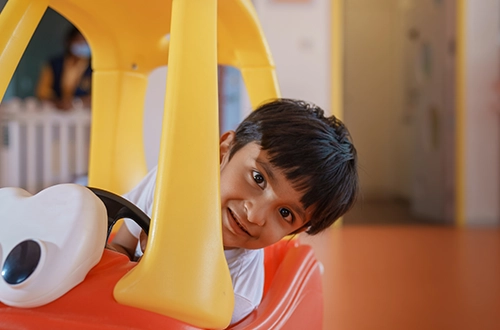 modern preschool classroom in Hyderabad
